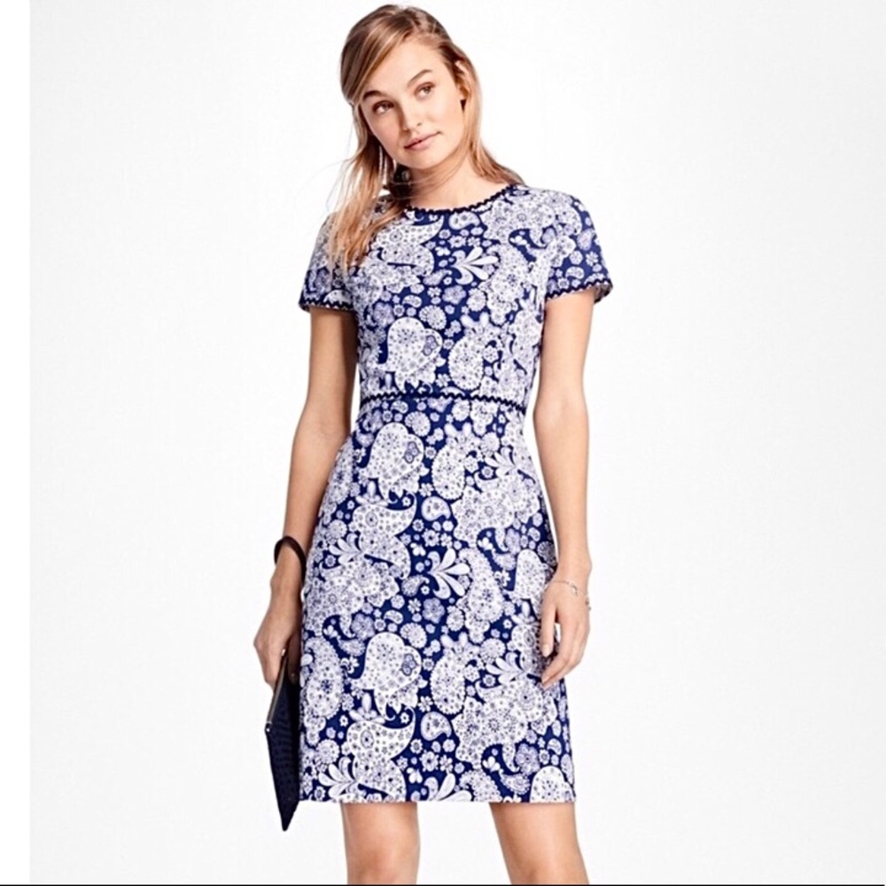 Brooks Brothers Paisley dress